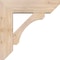 Ekena Millwork Legacy Slat Smooth Bracket w/ Offset Brace, Douglas Fir, 7 1/2"W x 26"D x 26"H BKT0806X26X26LEC06SDF - alternate 4